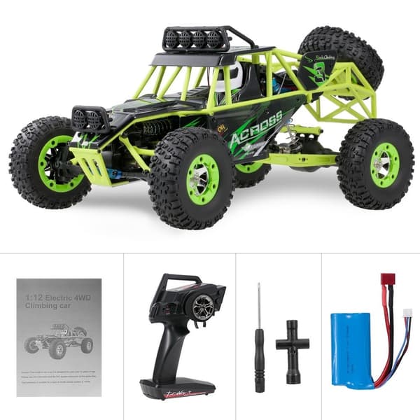 WLToys Across RockRacer 12427 1/12 4WD - Komplet