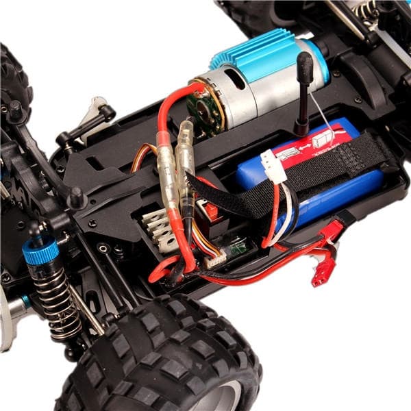 WLToys Monster A979 Blue 1/18 4WD - Komplett