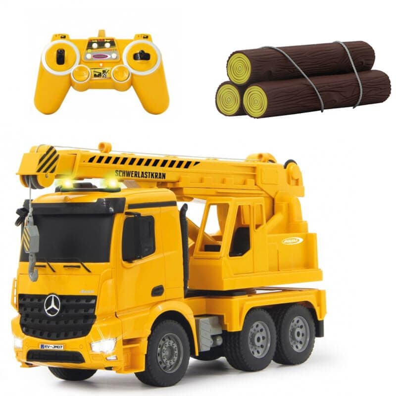 Radiostyrd Kranlastbil Mercedes Arocs Jamara 1:20 - 2,4 GHz