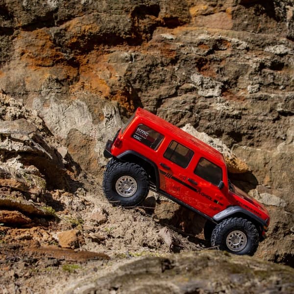 Axial SCX10 III Jeep JLU Wrangler Portal Red RTR