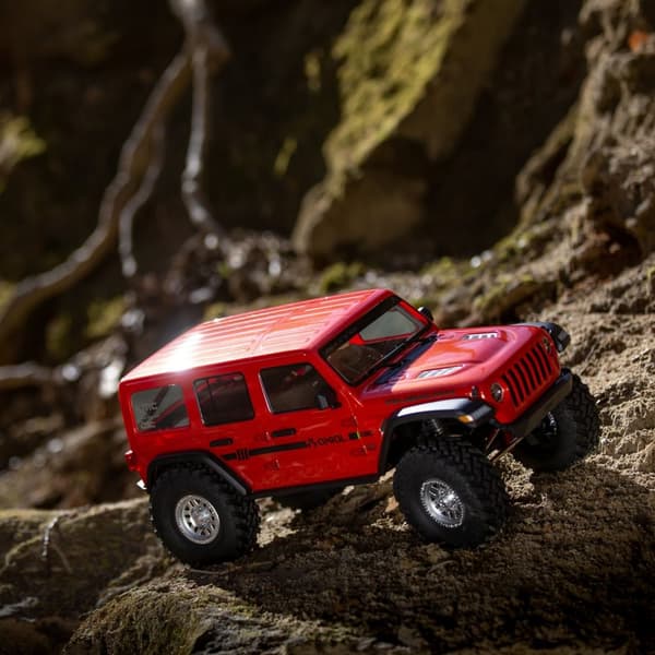 Axial SCX10 III Jeep JLU Wrangler Portal Red RTR
