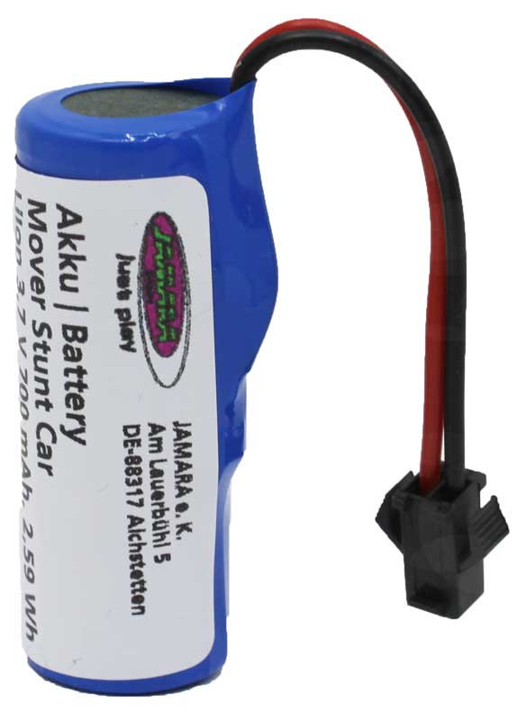 Extra Batteri Li-Ion 3,7 Volt, 400 mAh till Mover Stunt Car Jamara