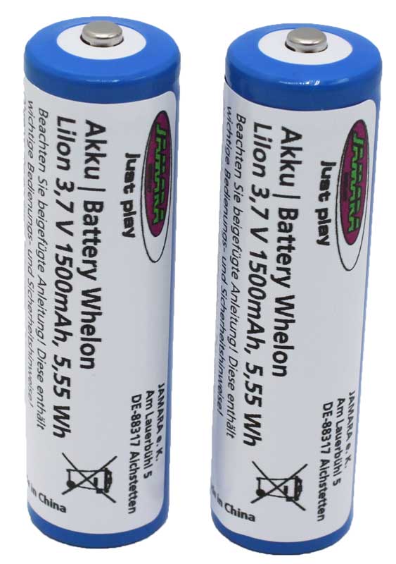 Extra Batteri Li-Ion 3,7 Volt, 1500 mAh till Whelon Monstertruck Jamara