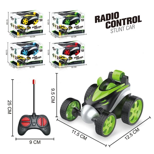 Stunt bil m kontrol, roterar 360 grader
