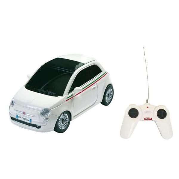 Mondo Motors Fjärrkontrollbil 1:24 Ny Fiat - Girl - 500 R / C 1:24 - Från 3 år