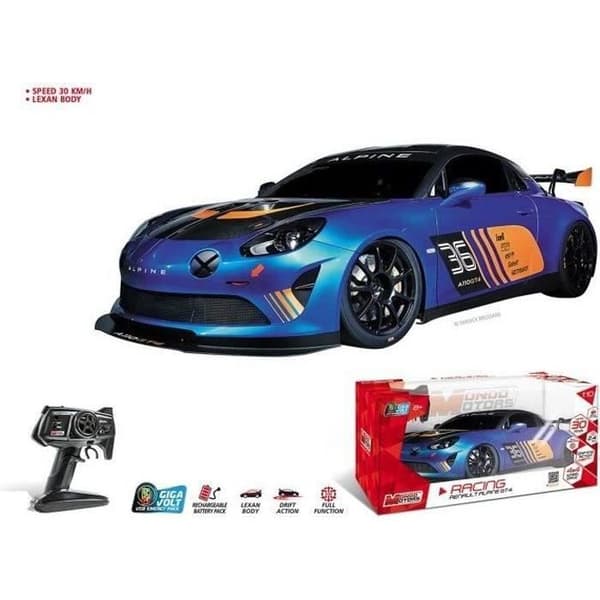 MONDO MOTORS Alpine A110 GT4 R / C 1:10: e radiostyrd bil