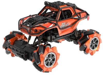 JJRC 2.4G 1:18 12-CH RC Stunt Car, Orange