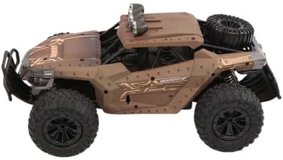 JJRC 2.4G 1:16 4-CH RC Bil, Brun