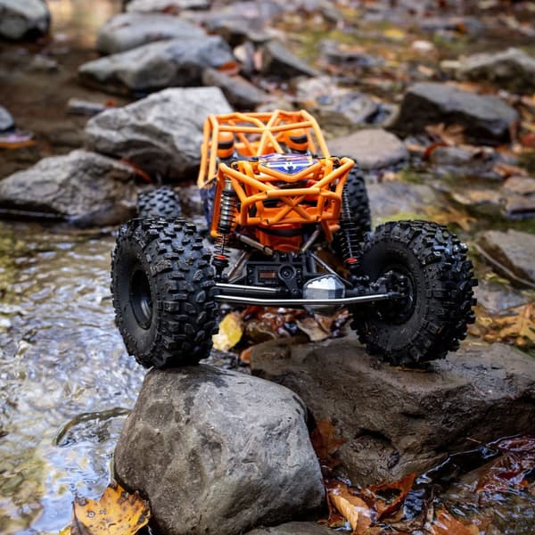 Axial RBX10 Ryft 4WD BL Rock Bouncer RTR Orange