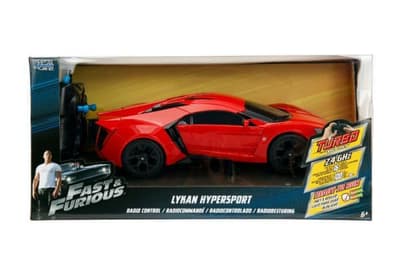 Auto na radio Fast&Furious Szybcy i wściekli Lykan Hypersport 1:16 Dickie
