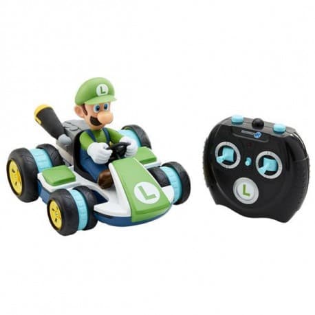 Super Mario Kart Mini RC Racer Radiostyrd Bil Luigi