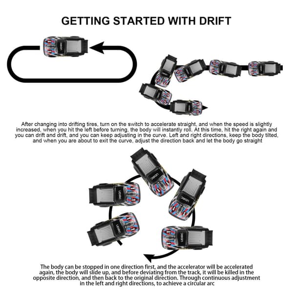 UDI Breaker Speed / Drift - Gyro 4WD 1:16