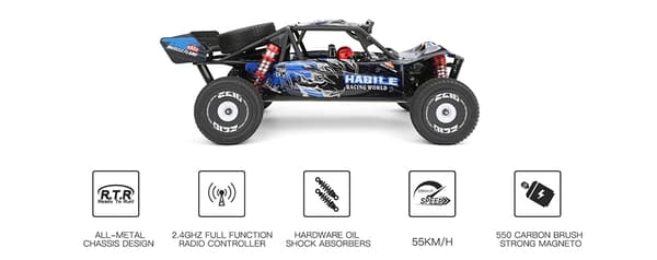 WLtoys Truck Offroad Habile 1/12 4WD - Komplett