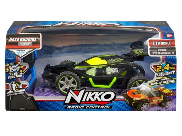 NIKKO NIKKO Race Buggies - Alien Panic Green 23cm