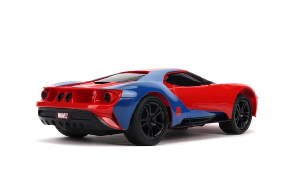 Marvel Spiderman Radiostyret 2017 Ford GT 1:16