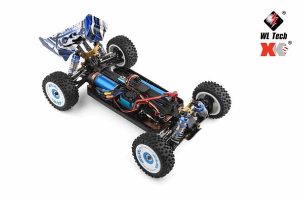 WLToys Buggy 124017 Fierce 1/12 4WD Børsteløs V2