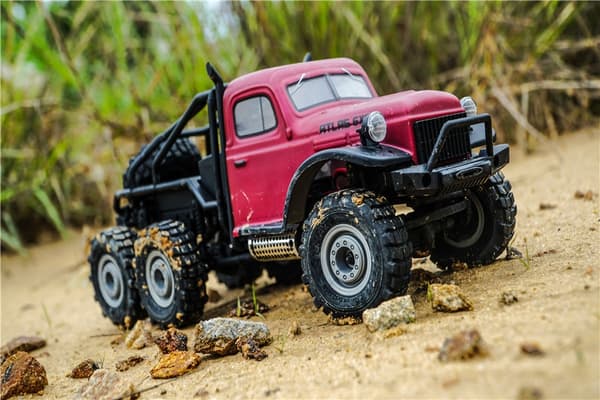 FMS Atlas 1/18 6x6 Crawler RTR Rød