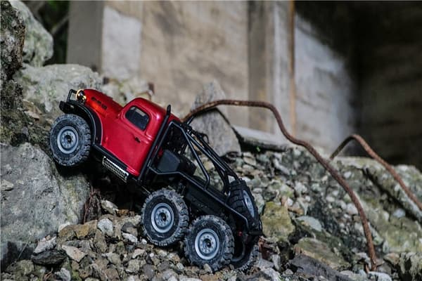 FMS Atlas 1/18 6x6 Crawler RTR Rød