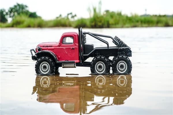 FMS Atlas 1/18 6x6 Crawler RTR Rød