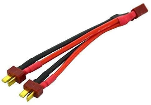 T-stik Y-ledningsnet T-stik hun T-stik parallelt batteripakke tilslutningskabel - tilbehør til fjernbetjeningslegetøj