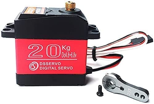 Dsservo 20kg RC DS3120mg vedenpitävä servo digitaalinen servo ohjausautoon RC (kulma 180) - tarvikkeet kauko-ohjattaville leluille servo