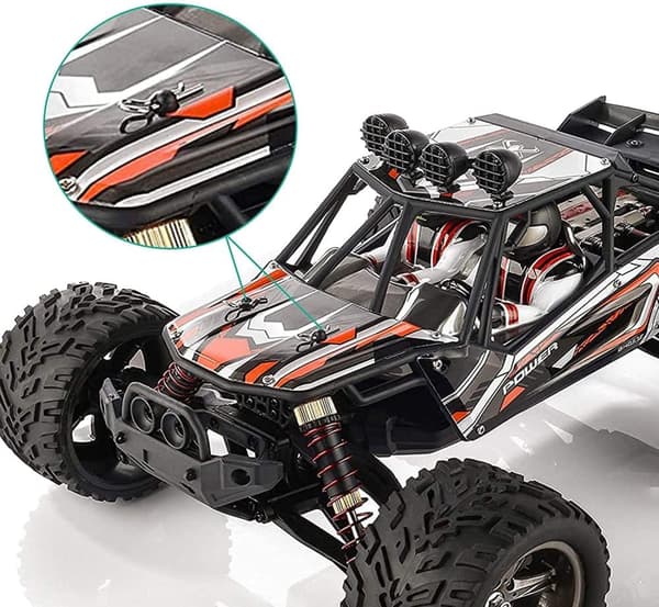 Yunique 10 stykker rustfrit stål RC Car Shell Body Clip Pin 1/16 Body Shell Clip RC modeller - tilbehør til fjernbetjening legetøj