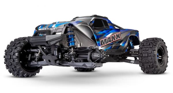 Traxxas WideMaxx 4x4 Børsteløs RTR Blå
