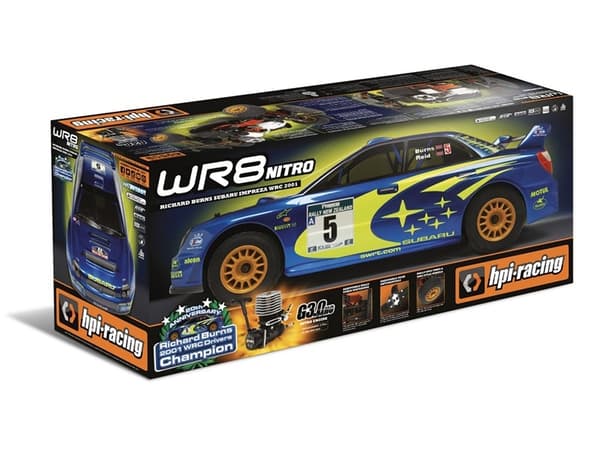 HPI WR8 3.0 2001 WRC Subaru Impreza 4WD