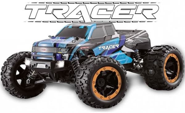 FTX Tracer 1:16 4WD Monster Blue - Komplett
