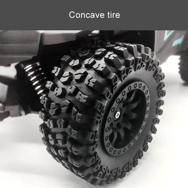 Radiostyrd Off-Road Bil / Truck - Svart - 30cm