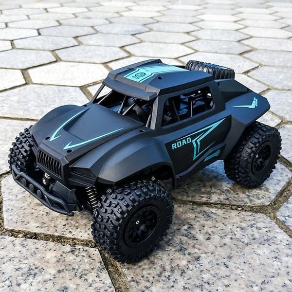 Radiostyrd Off-Road Bil / Truck - Svart - 30cm