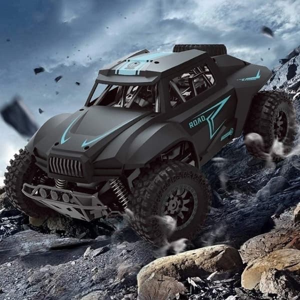Radiostyrd Off-Road Bil / Truck - Svart - 30cm