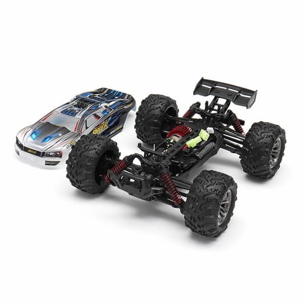 1/16 4WD RC Car RTR 36km/h 2.4G kaukosäädin Offroad Monster Truck