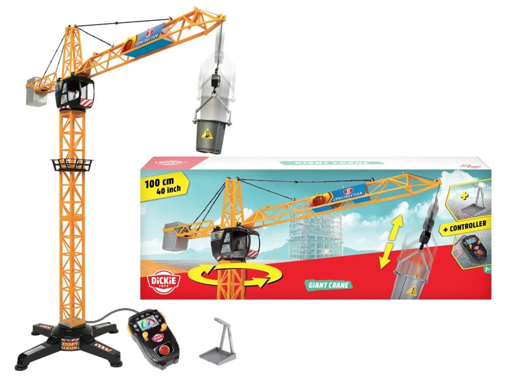 Dickie Toys Giant Crane With hand control CDON