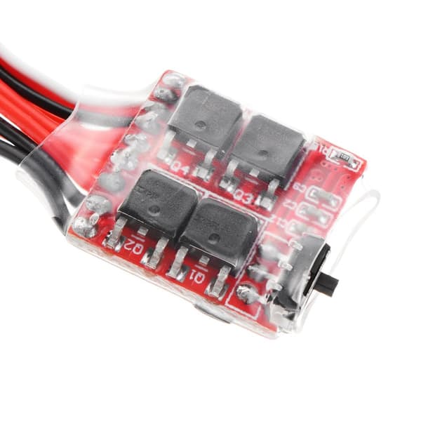 RC ESC 20/30A Mini 130/180/260/280/380 borstmotorhastighetsregulator med broms för RC bilbåttank