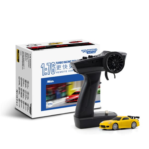RC Toy Car Turbo 2.4GHz Racing Multicolor Mini Speed ​​LED RC Fjärrkontroll Leksaksbil