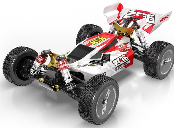 60KM/H OFF-ROAD Auton kaukosäädin 4WD RC CAR RTR CAR RACING 1:14 Christmas Red