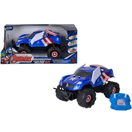 Jada Toys - Marvel Rc Captain America Atta