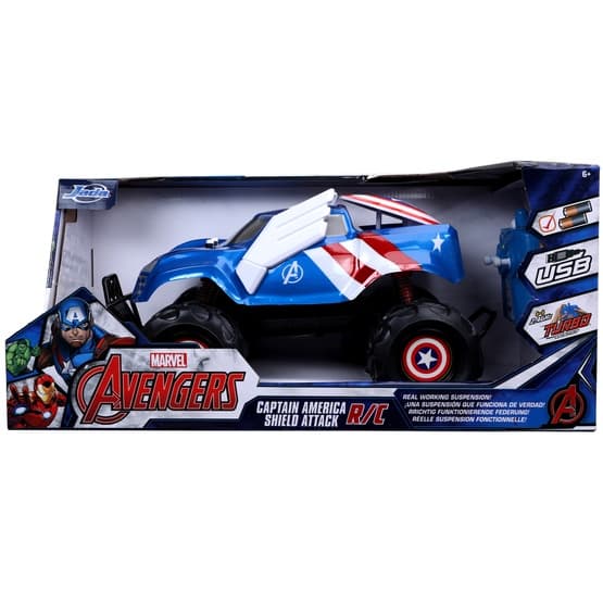 Jada Toys - Marvel Rc Captain America Atta