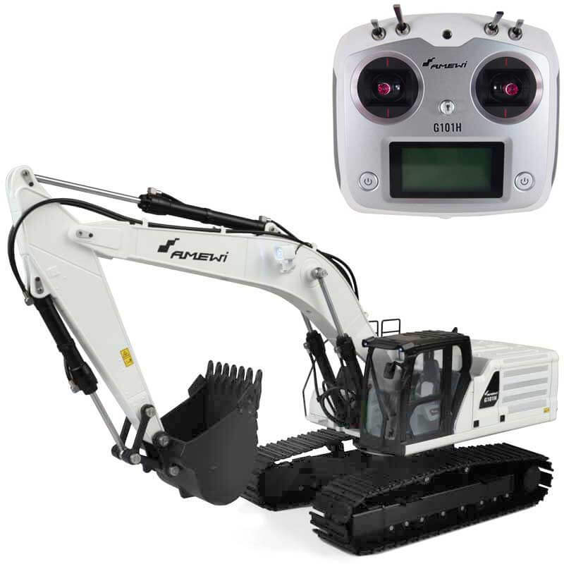 Amewi Hydraulisk Radiostyrd Grävmaskin G101H 1:16