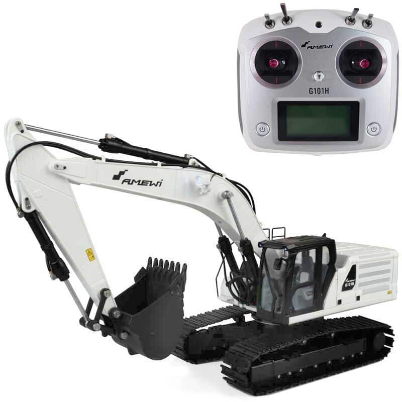 Amewi Hydraulisk Radiostyrd Grävmaskin G101H 1:16