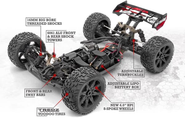 HPI Vorza Truggy Flux RTR