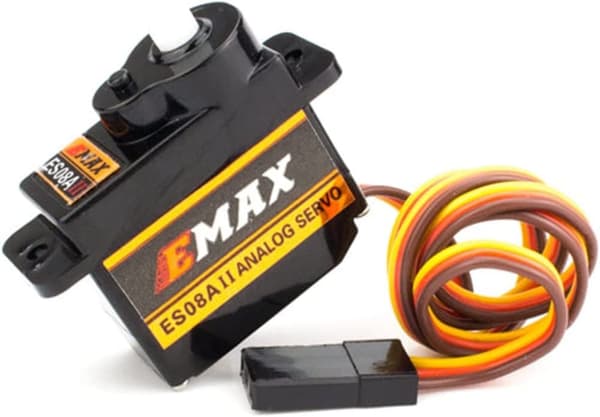 EMax ES08A II 8.6g med 15T til reservedele til Axial SCX24 RC - Tilbehør til fjernstyret legetøj Analog servo med plastgear