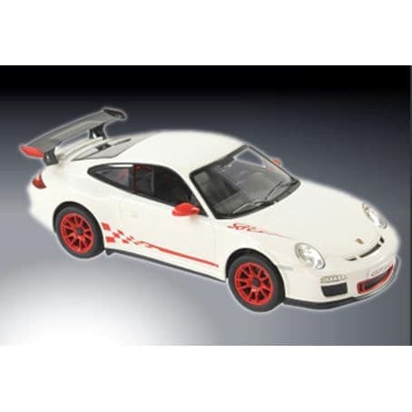 Radiostyrd bil - JAMARA - Porsche GT3 1/14 Vit - Detaljerad interiör - Fram/bakljus