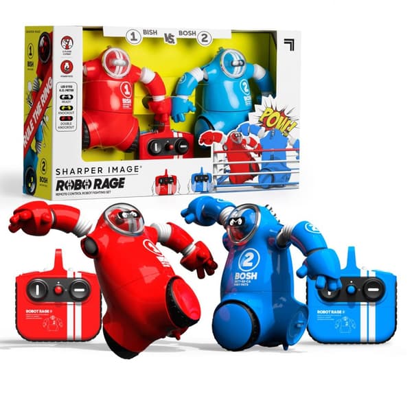 Sharper Image 2-pack RC Robo Rage Sumo