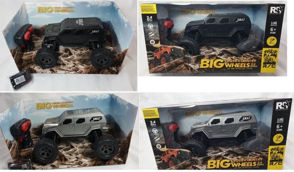 Big Foot Monster, Radiostyret Monsterbil - Hobbylegetøj