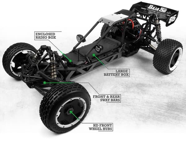 HPI Baja 5B Flux SBK 2WD-sæt