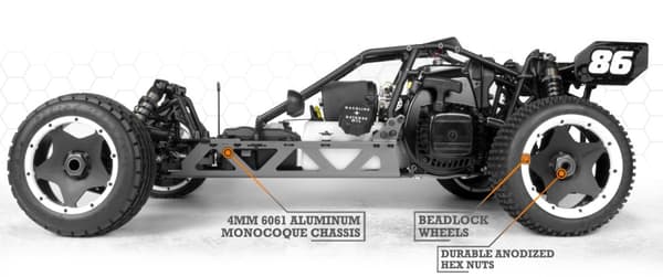 HPI Baja 5B Gas SBK 2WD SÆT