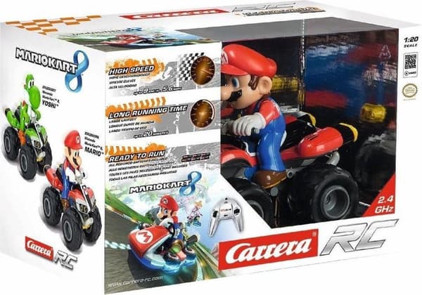 Carrera RC Mario Kart 8 Mario - Ohjattava Quad - 2,4 GHz - 1:20