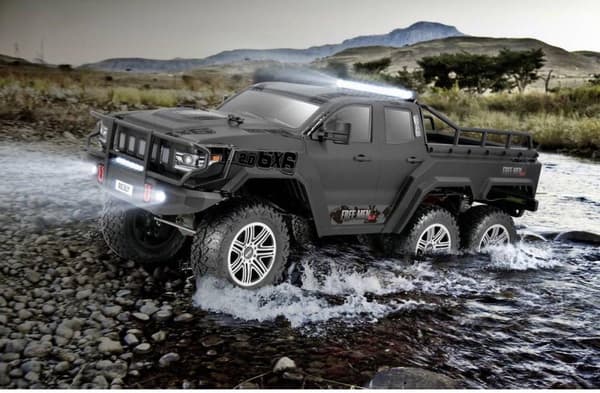 Reely FreeMen 2.0 6x6 1:10 Børstet RC Car Elektrisk Crawler 6WD 100% Premium RtR 2,4 GHz Inkl. batteri, oplader og batteri